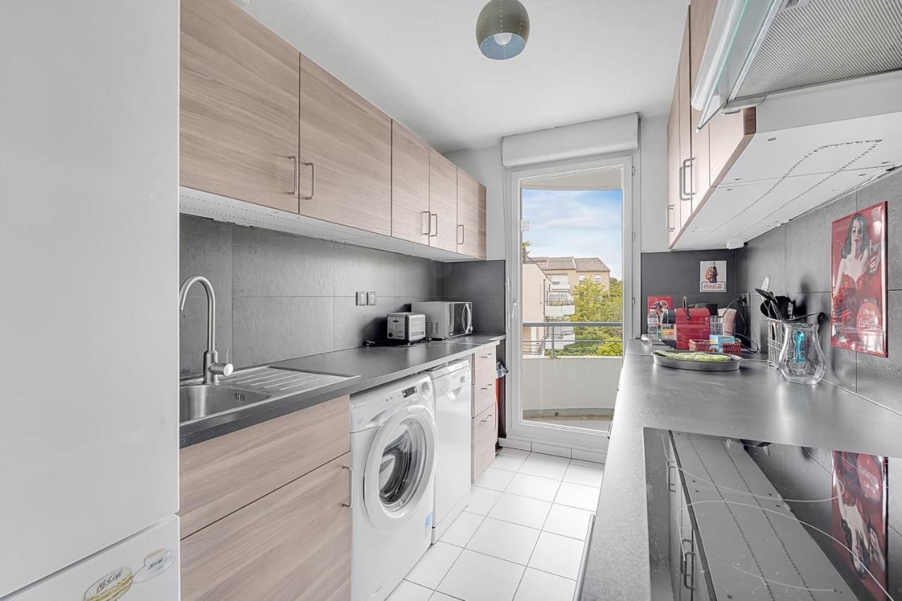 Sublime 64M With 2 Balconies For 6 In Toulouse Apartamento Exterior foto